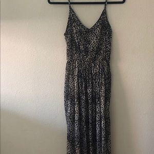 Kaitlyn Leopard Print Maxi Dress